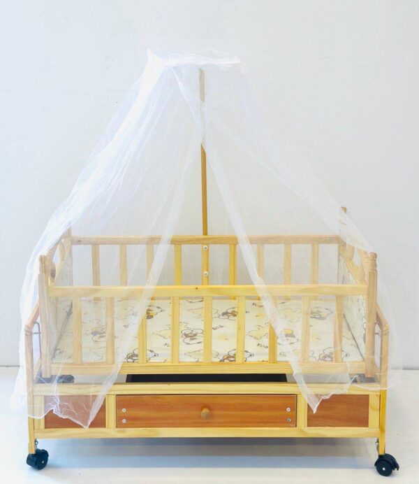 Baby Cot With Mattress